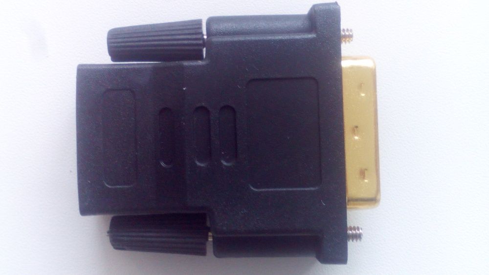 DVI-D (24+5 или 24+1) папа -> HDMI мама 4k адаптер переходник