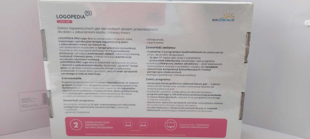 Logopedia Pro  Logo Gry dodatkowo mikrofon i kart pracy