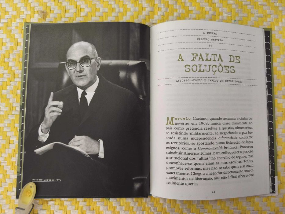 A Guerra Colonial – Marcelo Caetano – Livro + DVD