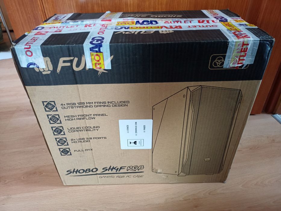 Komputer gamingowy  i5-14400F 32GB DDR5 1TB SSD RTX 5060 OC 8GB GDDR7 600W Win11