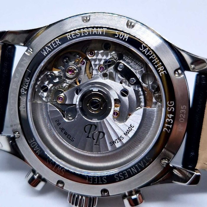 Paul Picot Gentleman Chronodate 42mm P2134Q.SG.1022.840