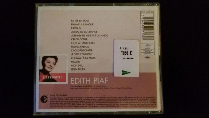 CD _  Edith Piaf