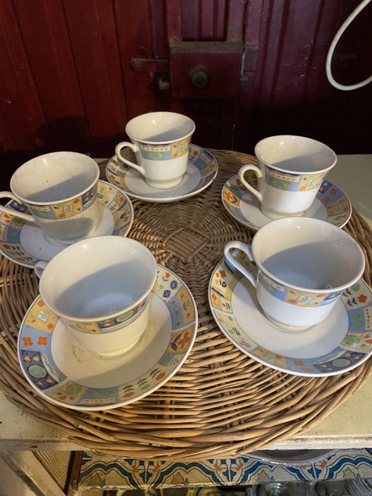 Conjunto de louça de chá