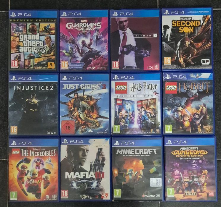 Jogos PlayStation 4 - Preços na Descrição