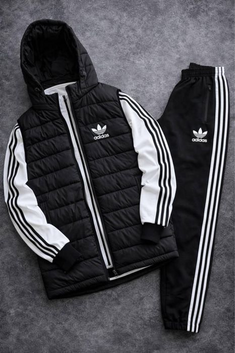 Комплект костюм Adidas + желетка