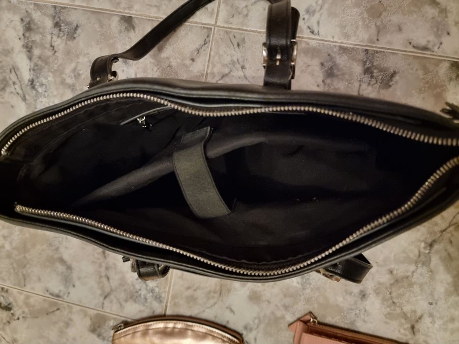 Mala + bolsa + carteira