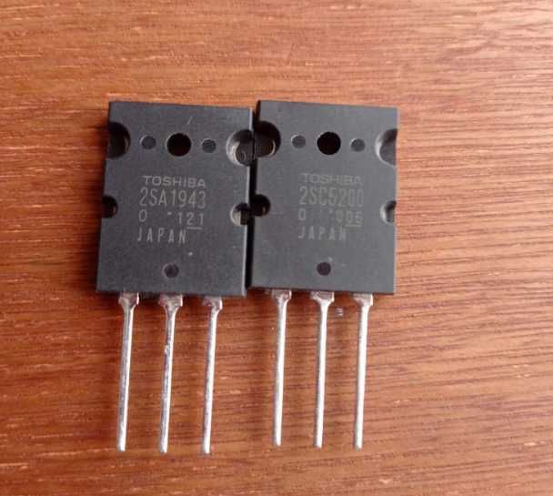 Транзисторы биполярные TOSHIBA  2SA 1943 -2SC  5200