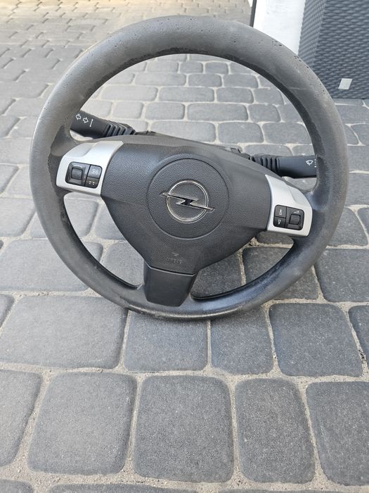Kierownica astra h , przełącznik zespolony , taśma  manetki  Astra h