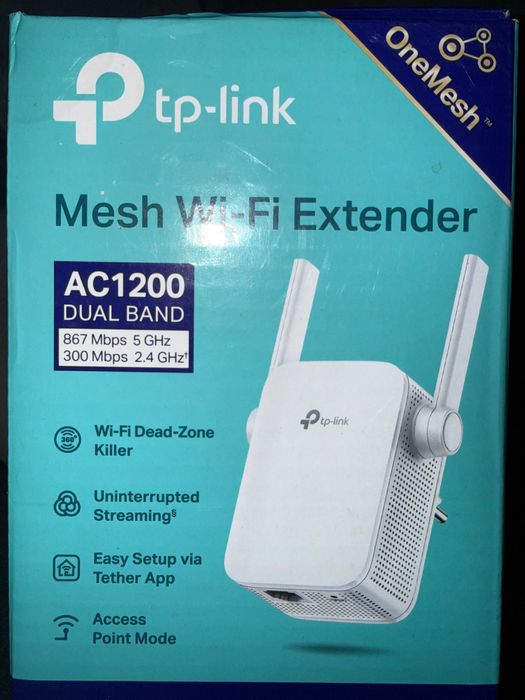 3 sztuki . Wzmacniacze Wi-Fi. TP-Link AC1200, RE305.