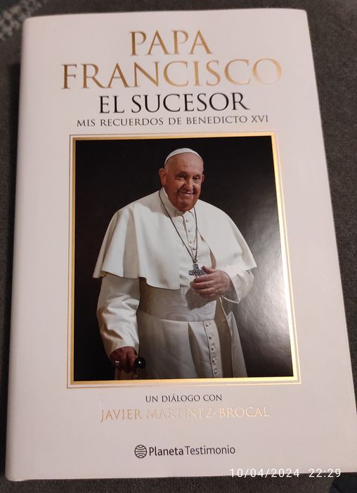 Novo livro papa Francisco em espanhol