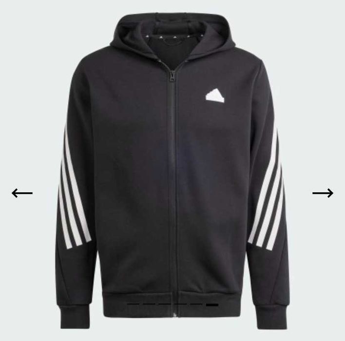 Худі Adidas чорна ZIP