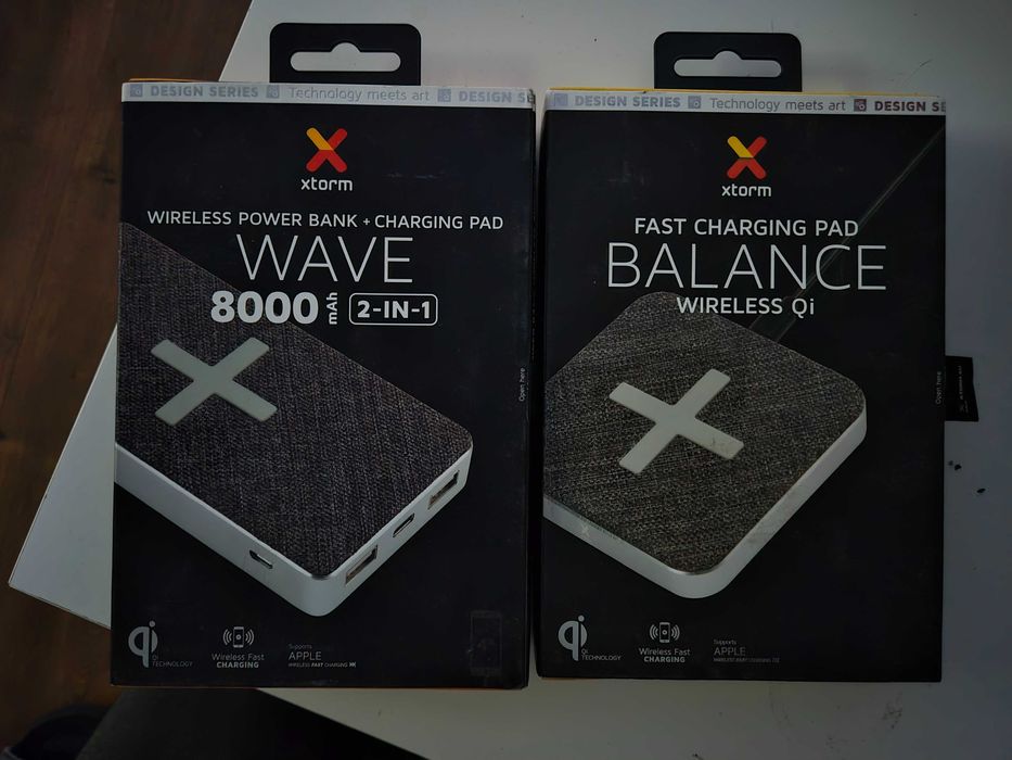 NOWY powerbank XTORM WAVE z ladowaniem bezprzewodowym indukcyjnym!