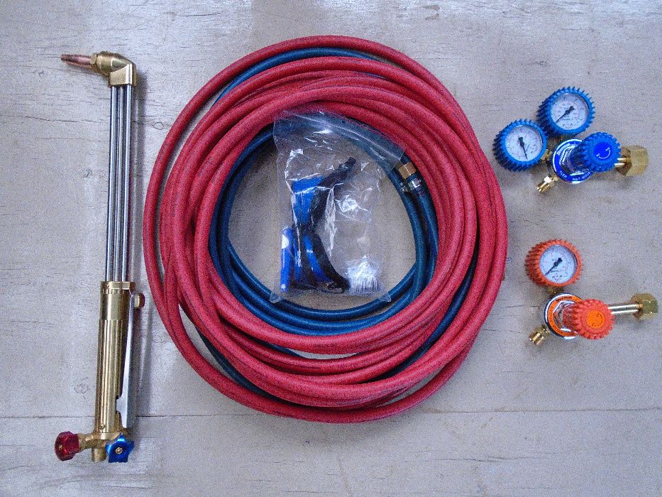 Zestaw tlen propan do cięcia, podgrzewania, palnik Sherman