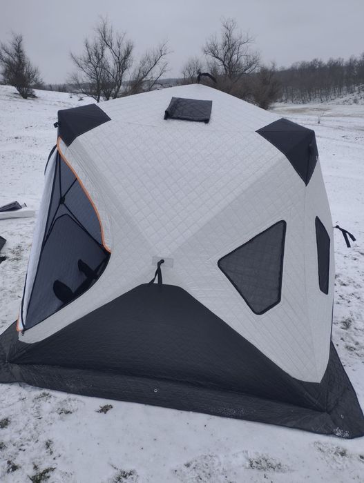 Зимова палатка, квадрик,розкладушка, бур