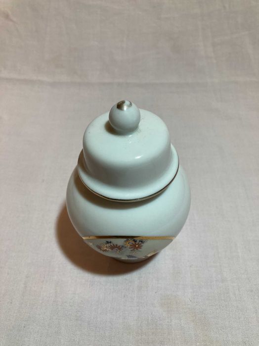 Hand-painted ceramic pot