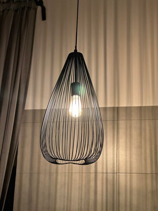 Lampa wisząca loftowa ażurowa