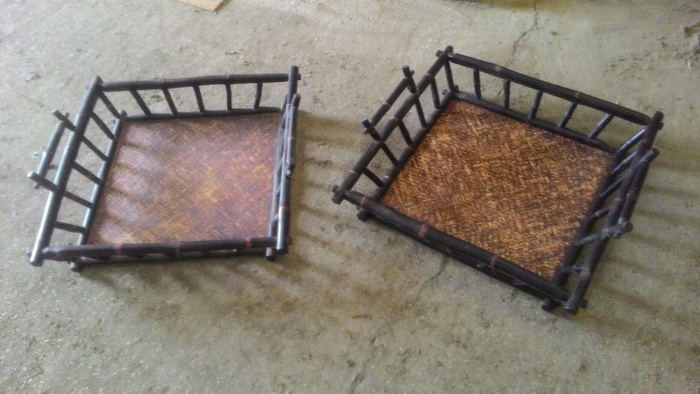 Cestos em Bambú em bom estado