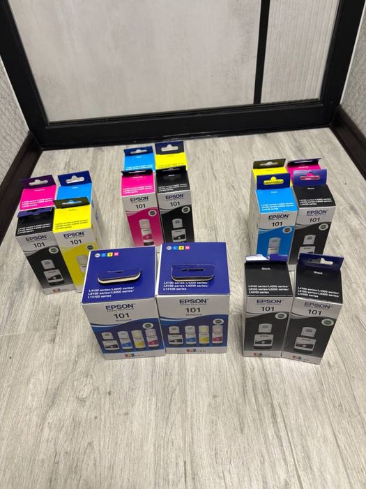 Катридж Epson 101 оригінал ціна за набір