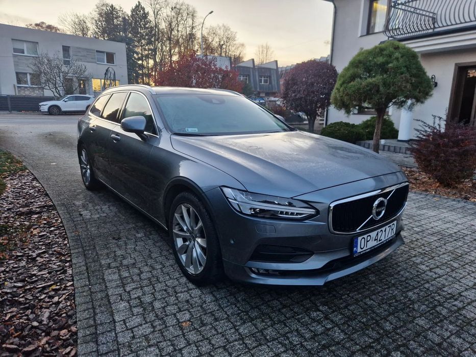 Volvo V90 1 wł. w PL/ Full Led / ACC / skóra / el. grzane fotele / czujniki 360s