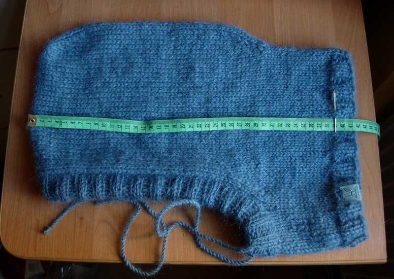 niebieski kaptur balaclava alpaka kid-silk