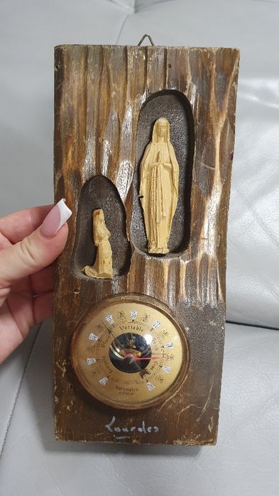 Antyczna Figurka religijna  Matka Boska z Lourdes