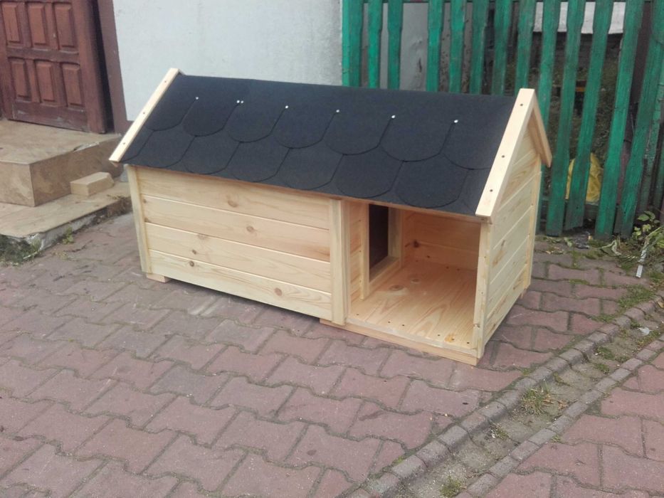 Buda dla psa z przedsionkiem XL Budy Możliwość wysyłki