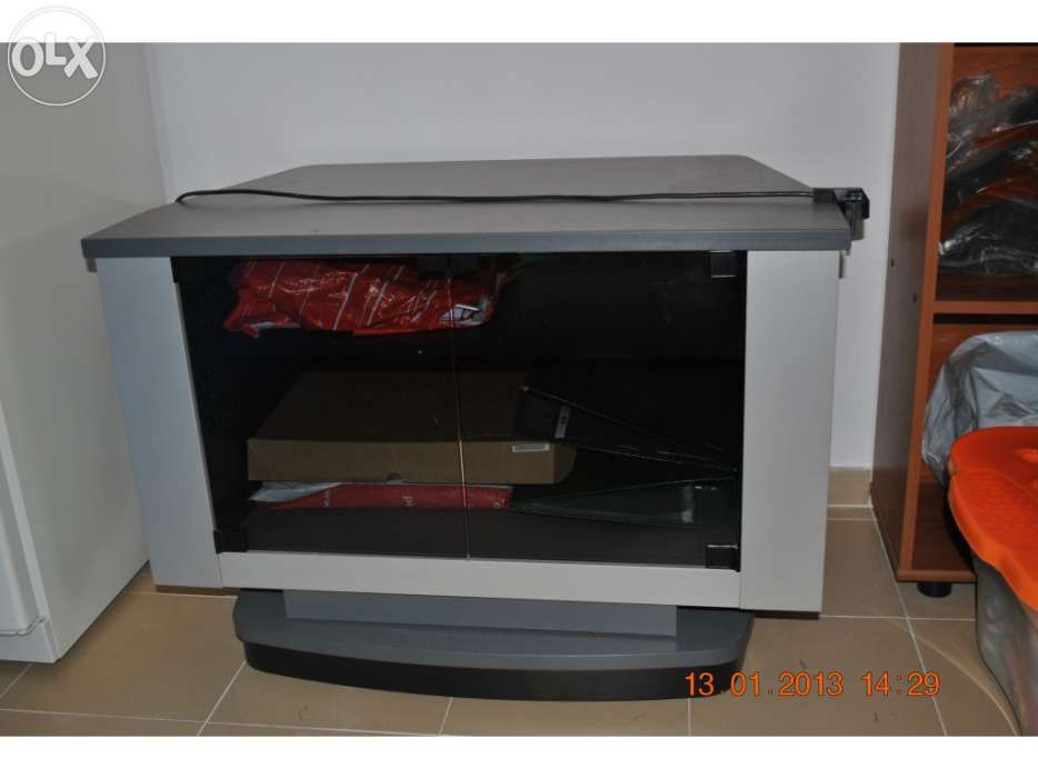 Mesa de TV Cor Cinza