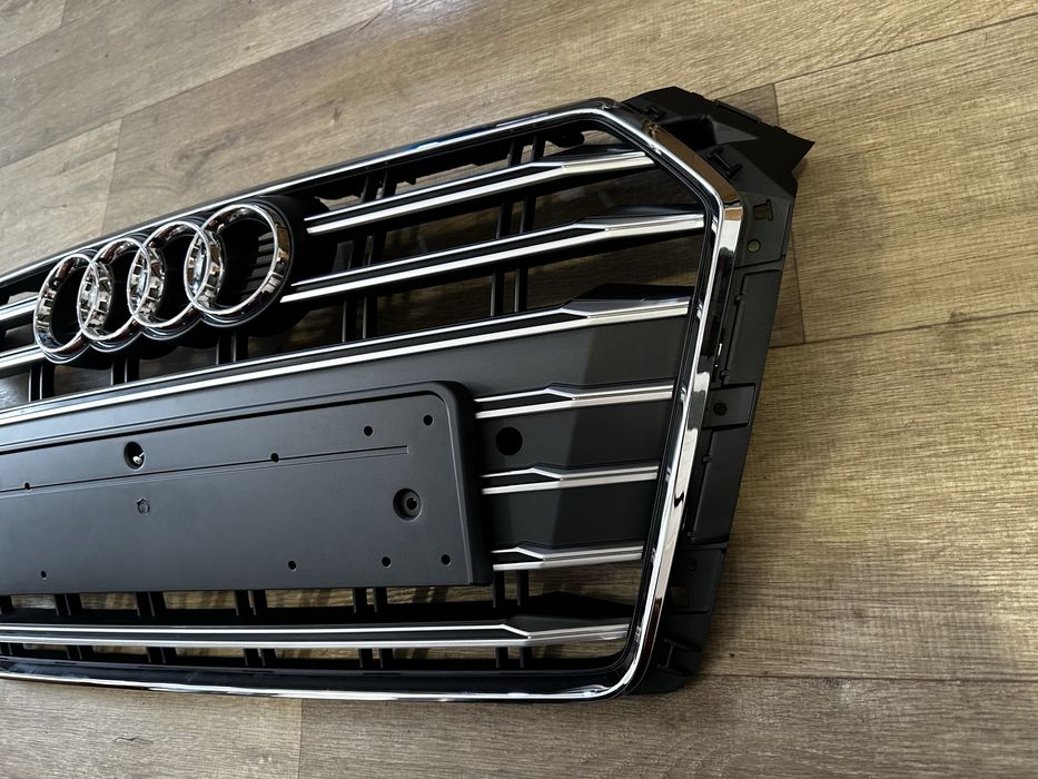 Решетка радиатора ауди audi s4 a4 b9 дорестайлинг