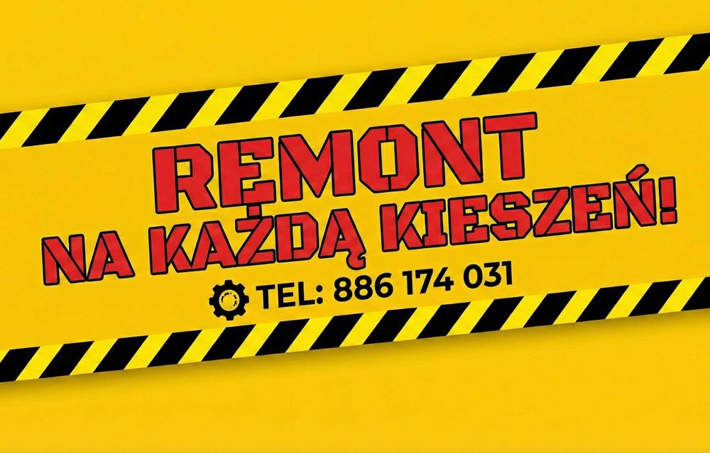 Remonty  Fachowo, Czysto, Sprawnie !