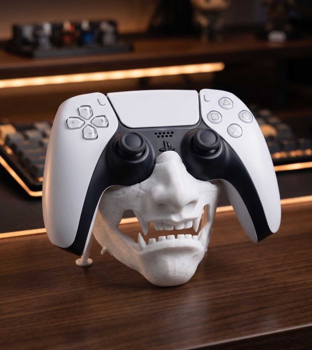 Suporte / Stand de Comando PS5 & Xbox – Vários Temas (GTA, Spider-Man, FC, RDR2)