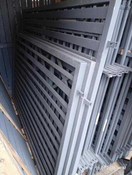 Wyprzedaż bram i ogrodzeń antracyt NOWE-RÓŻNE MODELE-300 PLN