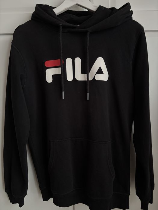 Bluza czarna z kapturem Fila r. XS