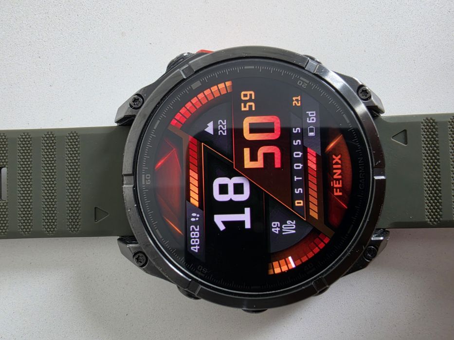 Garmin Fenix 8 47mm – Impecável + Fatura + Extras