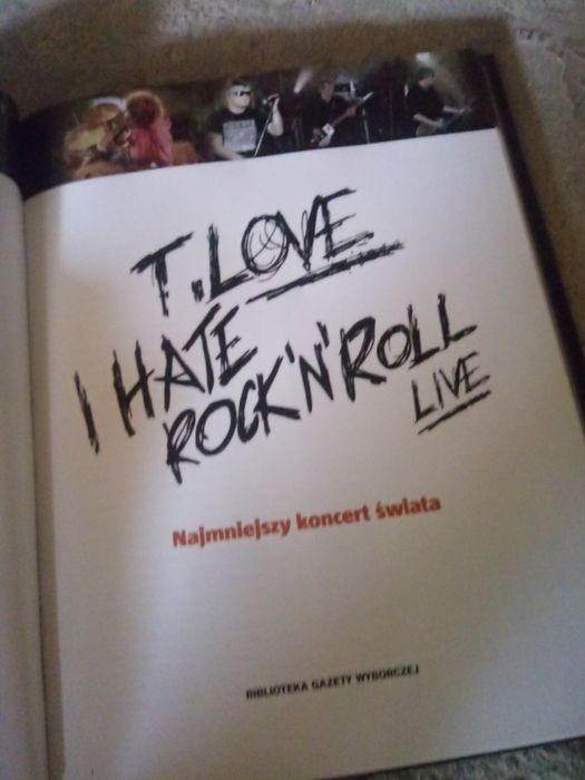 Płyta T.Love z autografem Muńka