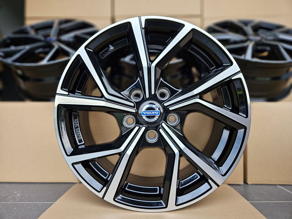 Volvo 16 " Nowe 5x108 V40 S60 V60 C30 S40 V50 Felgi Czarne Alufelgi