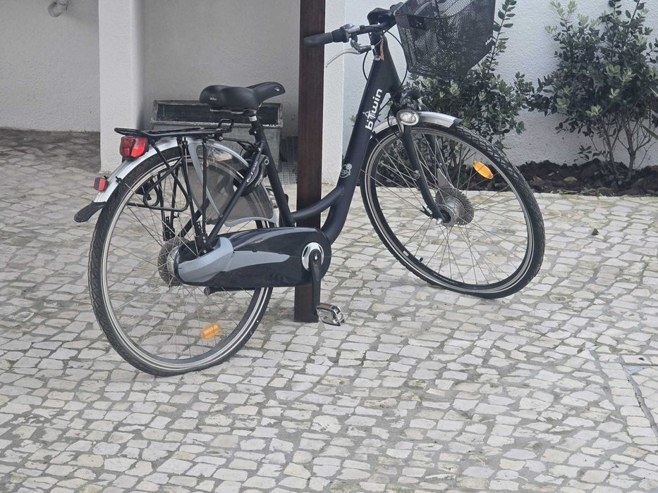 Bicicleta de cidade clássica de cidade