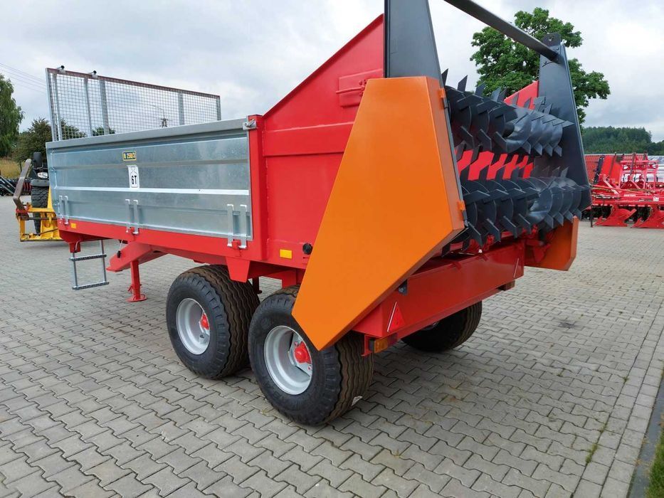 Rozrzutnik ROLTRANS, ładowność 6 t poziome wałki