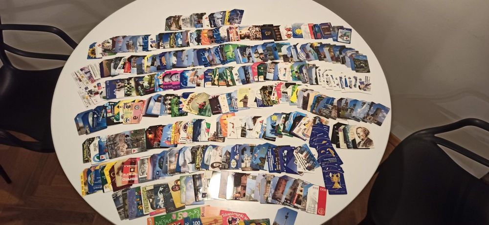 Kolekcja kart telefonicznych, Polska i zagranica.