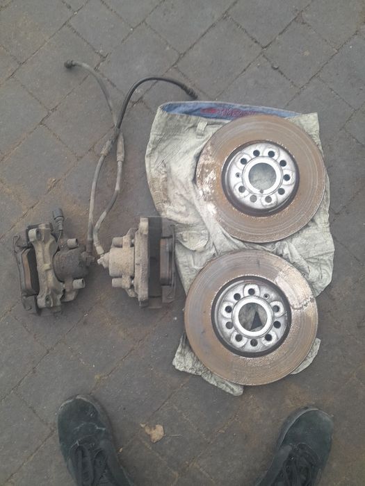 Kompletny swap hamulcy przednich na tarcze 312mm Passat b6 2.0 tdi