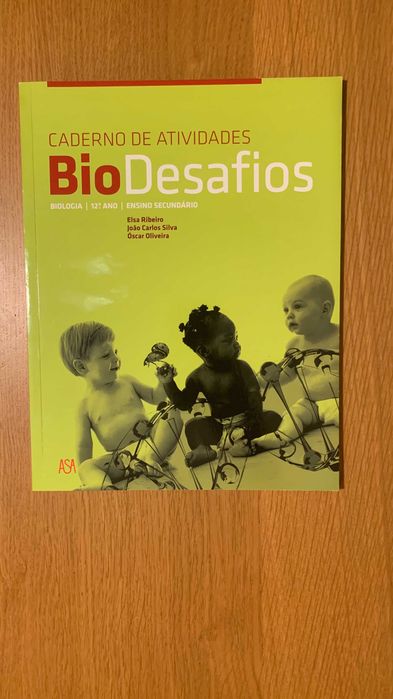 Caderno Atividades BioDesafios - Biologia 12º ano - não usado