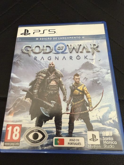 Hogwarts legacy e God Of War ,Jogos como novos vendo apenas o conjunto