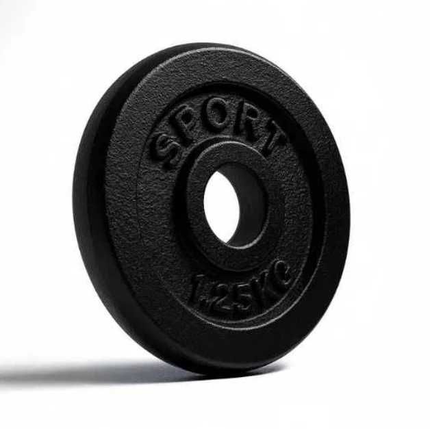 Talerz żeliwny 1,25kg obciążenie krążek 28mm