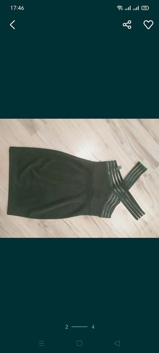 Czarna sukienka hiszpanka M