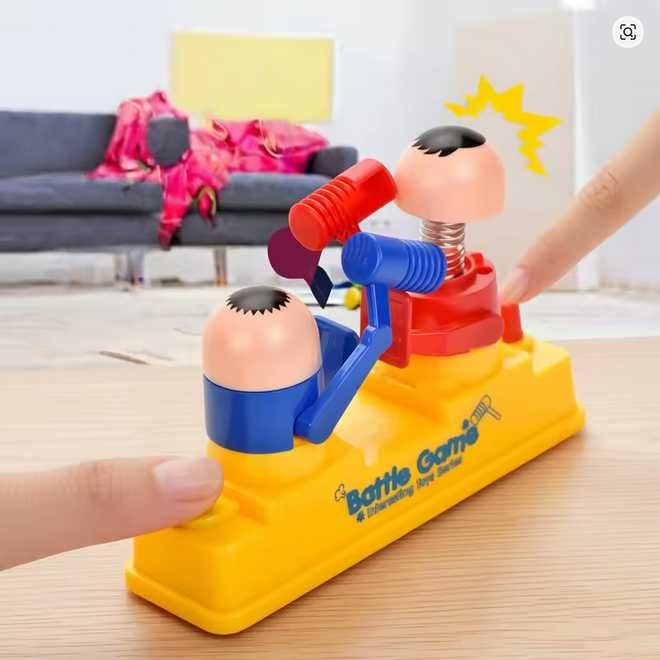 Mini Jogo Interativo Red vs Blue Head Tap Jogo de Reflexos