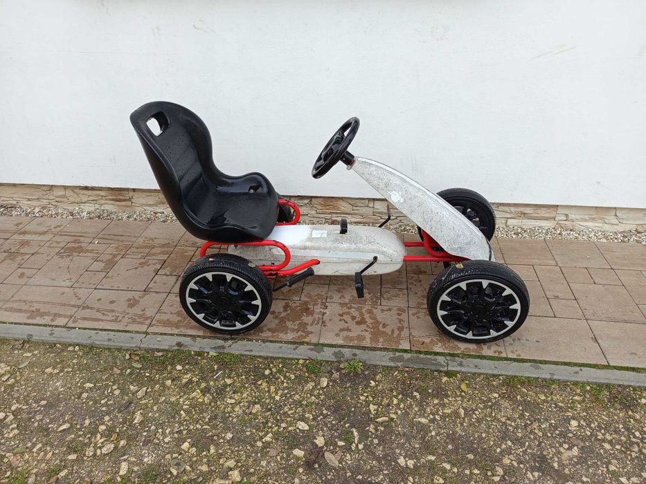 Gokart na pedały dla dziecka duże koła abarth