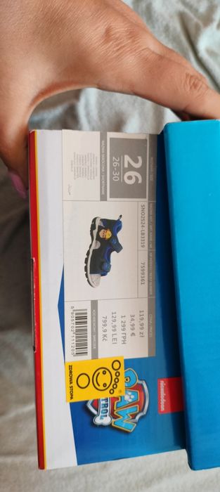 Sandałki chlopie 26 zdrowa stopa, psi patrol