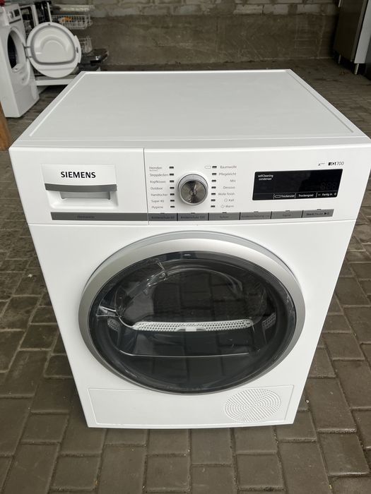 Сушильна машина Siemens IQ700 на 8 кг.Компресорна