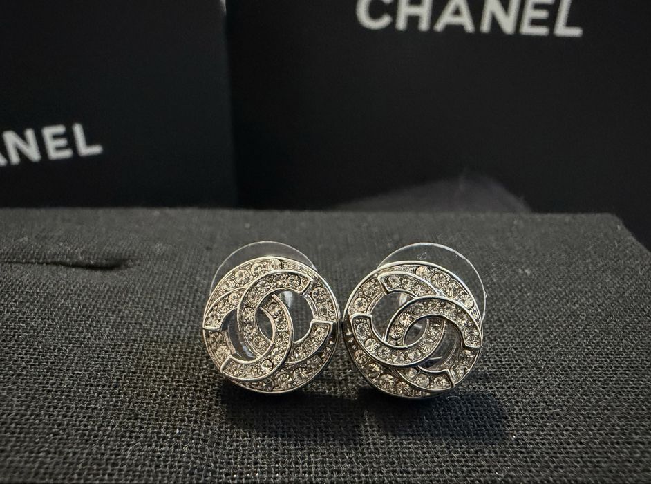 Сережки оригінал CHANEL в спіблі