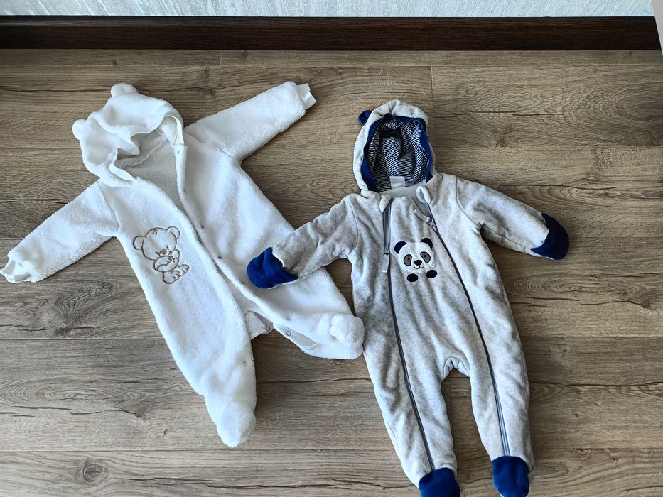 Теплі костюмчики на осінь р.62-68