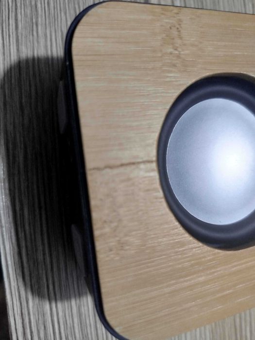 Głośnik eco bluetooth z bambusową pokrywą